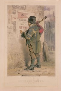 Outward Bound, The Quay of Dublin, engraved by T.H. Maguire